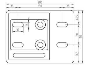 Płyta pośrednia do konsoli montażowej